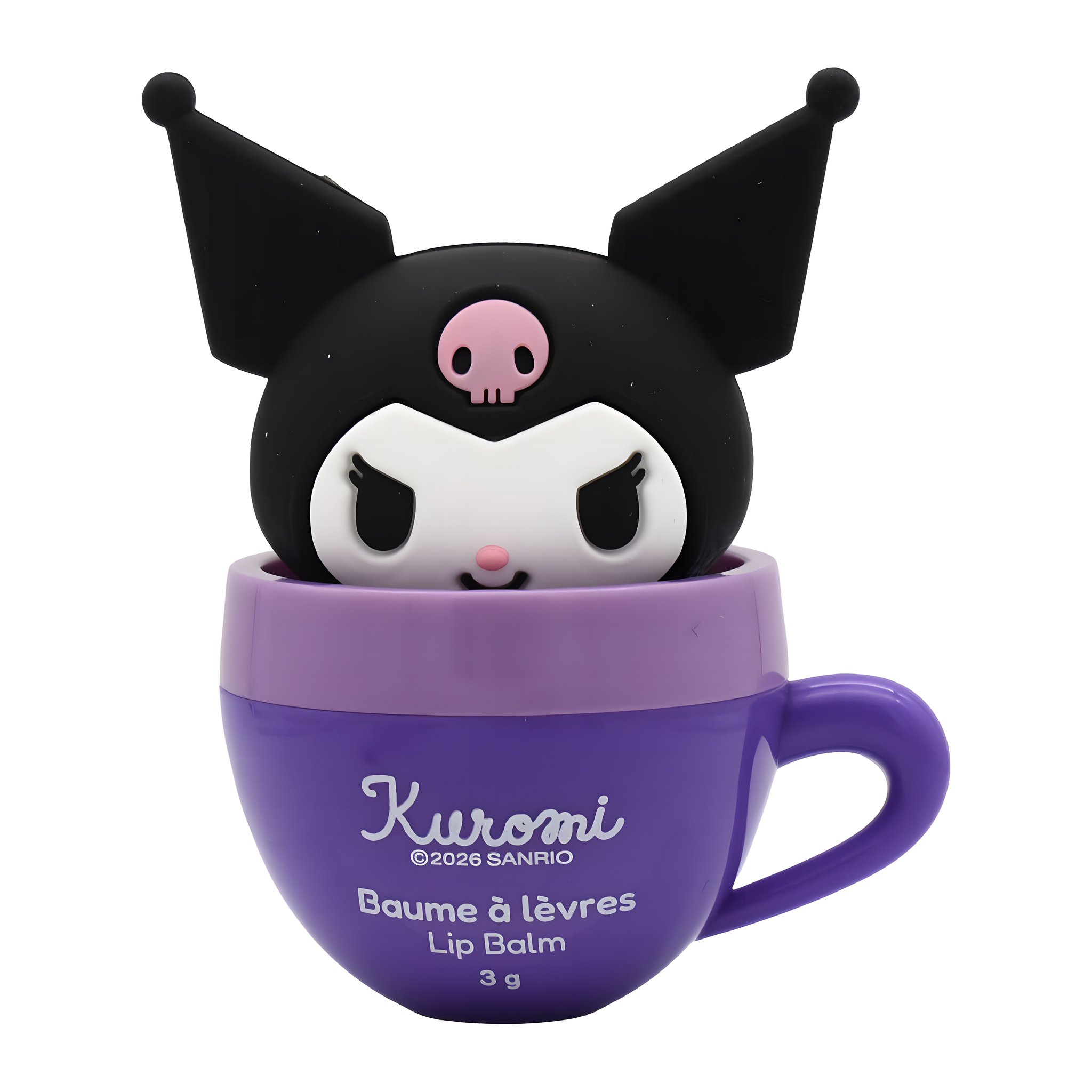 Hello Kitty & Friends Lippenbalsam Tassen-Set mit Hello Kitty, Kuromi und Cinnamoroll
