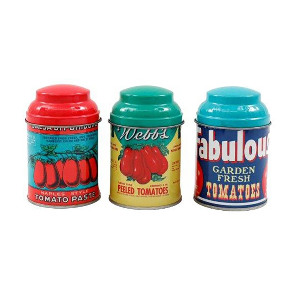 Vintage Spice Tin Set