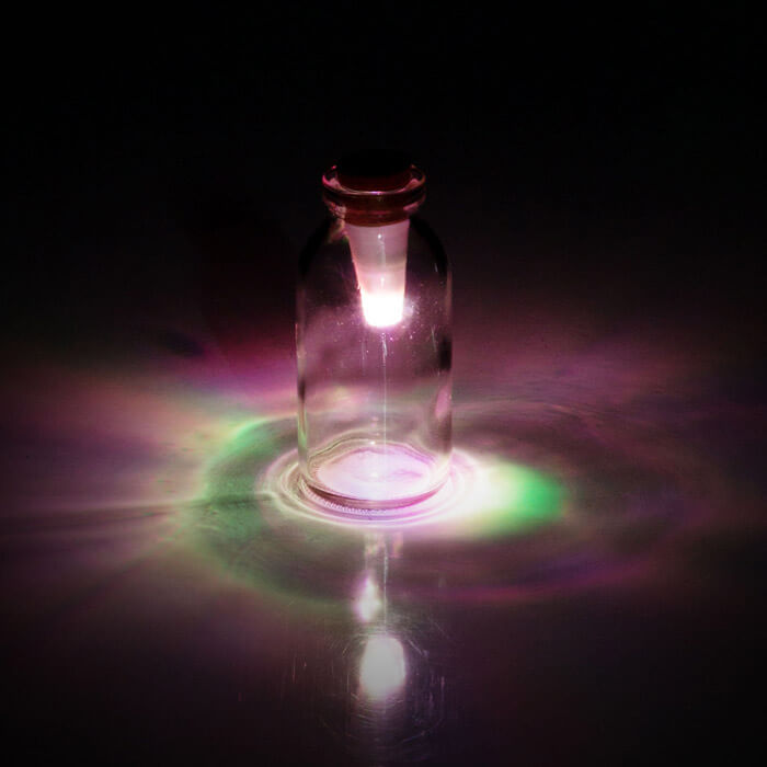 Multicolour Flaschenlicht