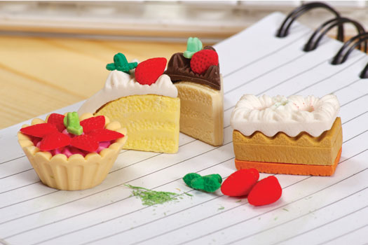 Patisserie Erasers