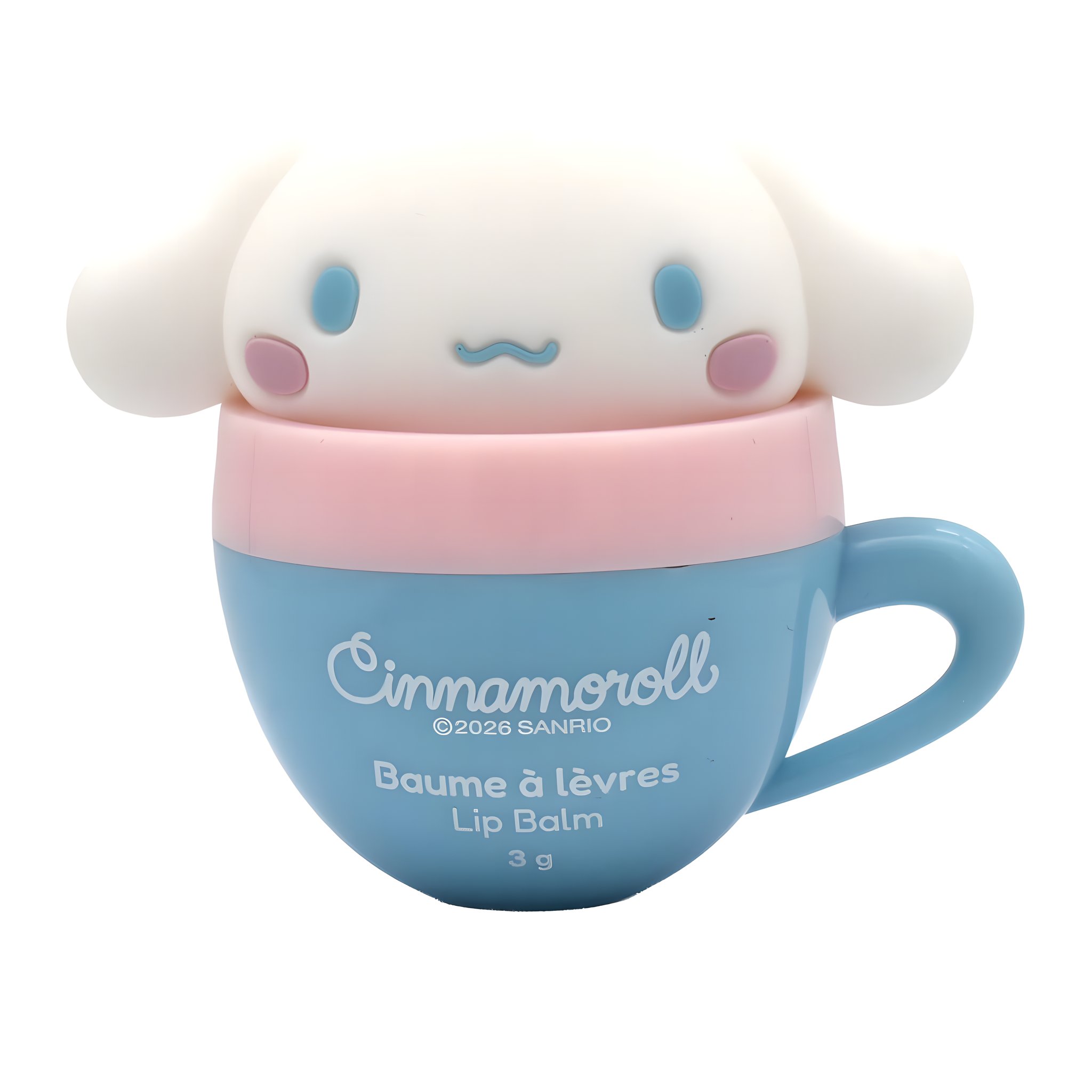 Hello Kitty & Friends Lippenbalsam Tassen-Set mit Hello Kitty, Kuromi und Cinnamoroll