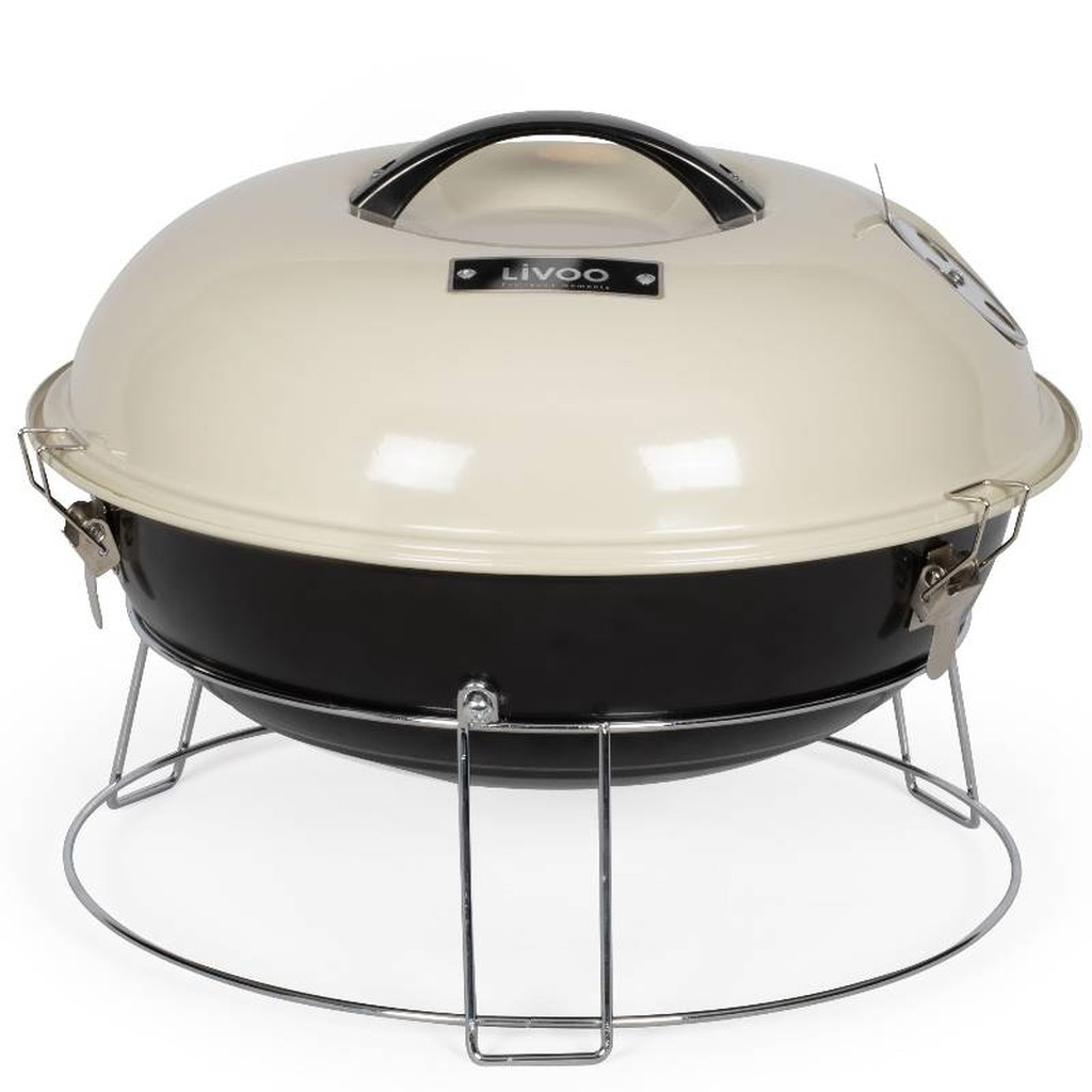 Tragbarer Kohle Kugelgrill