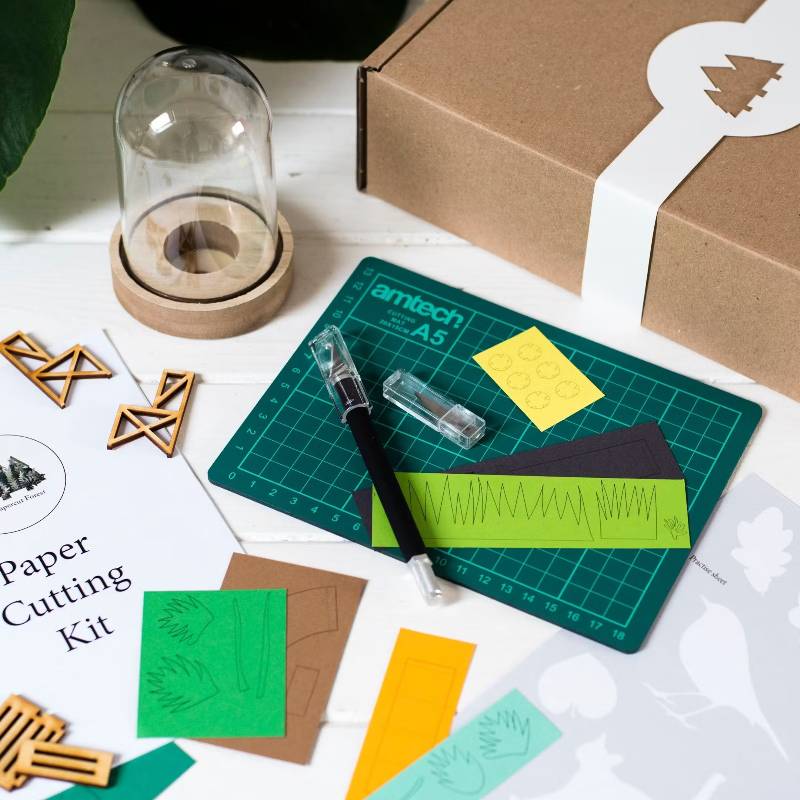 Kit de bricolage de jardin en papier