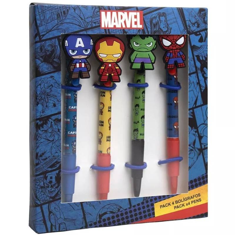 Set de crayons Marvel