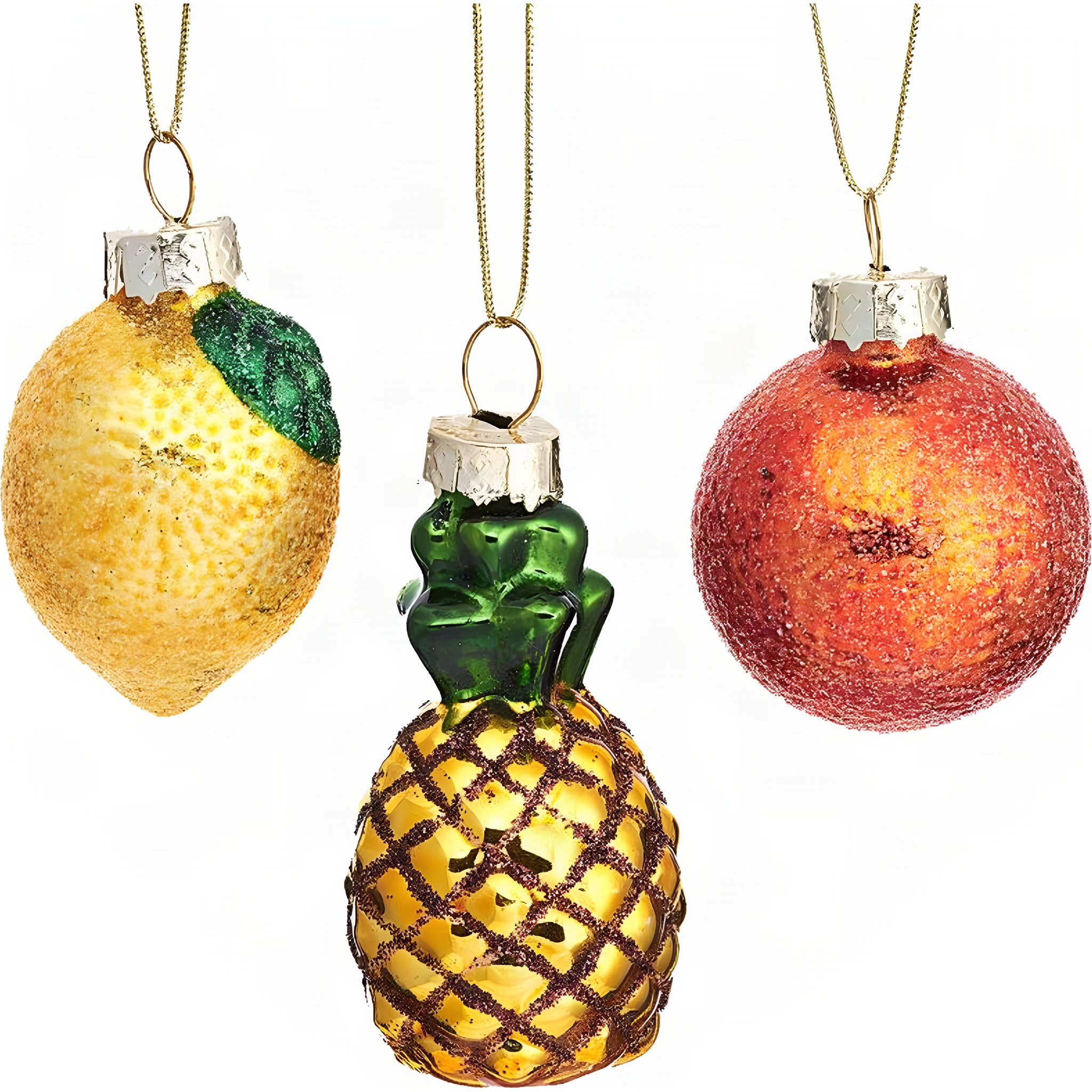 Mini Tropical Fruit Weihnachtsbaumschmuck von Sass and Belle