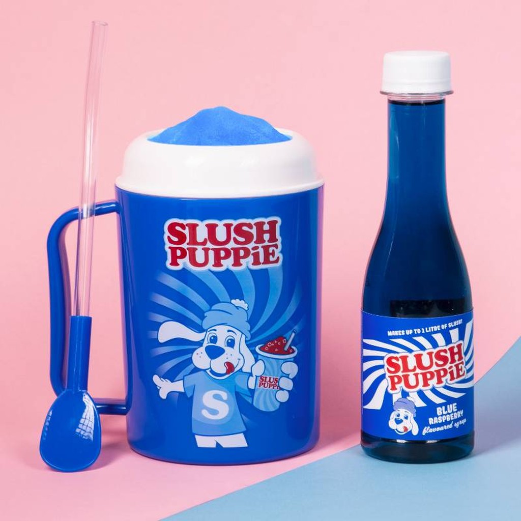 Slush Puppie Becher und Sirup Set