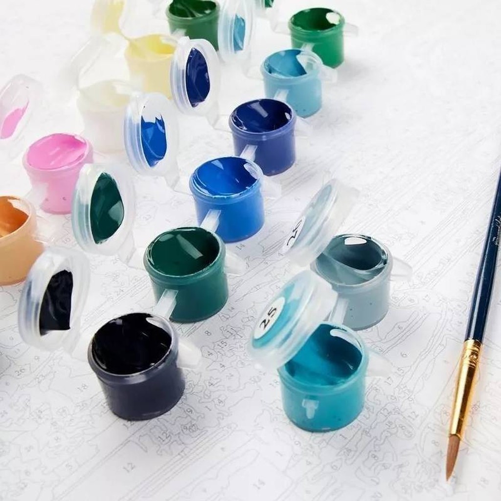 Malen-nach-Zahlen-Set Das Mädchen mit dem Perlenohrring