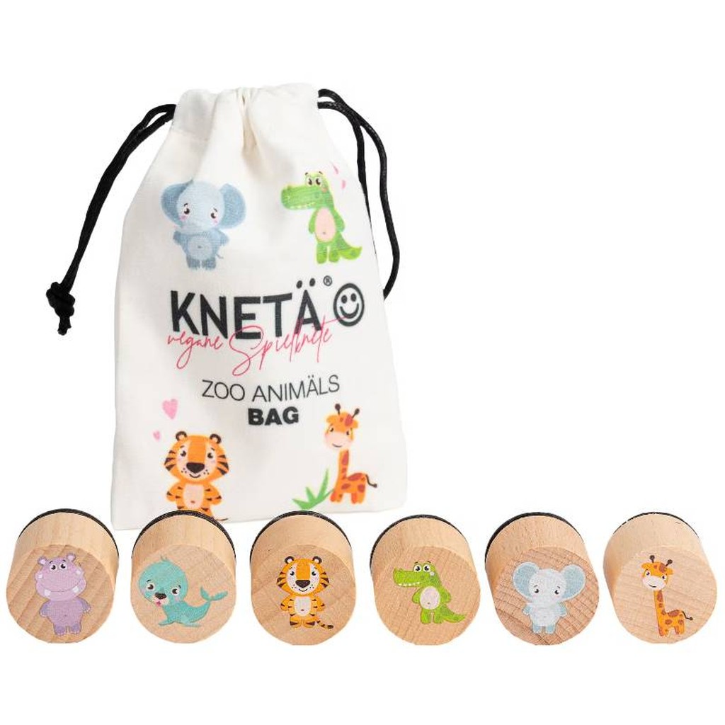 Holzstempel Set Zoo Animäls