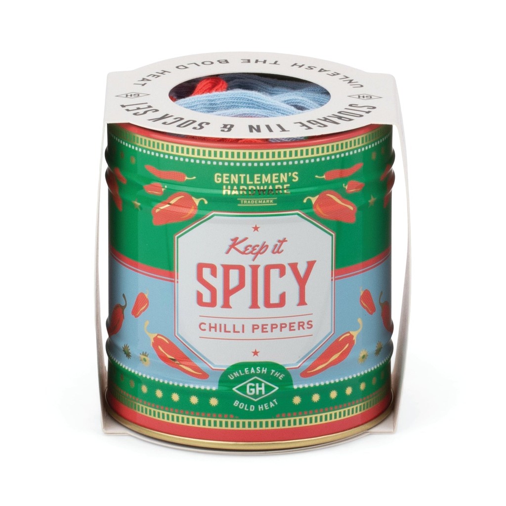 Gentlemen's Hardware Chillie-Sockenset in Spicy-Dose
