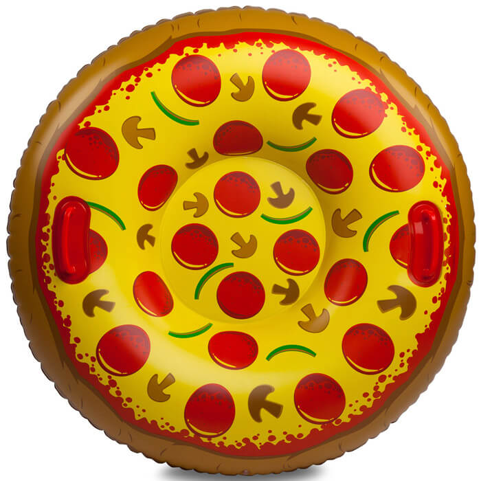 Gommone da Snow Tubing Pizza