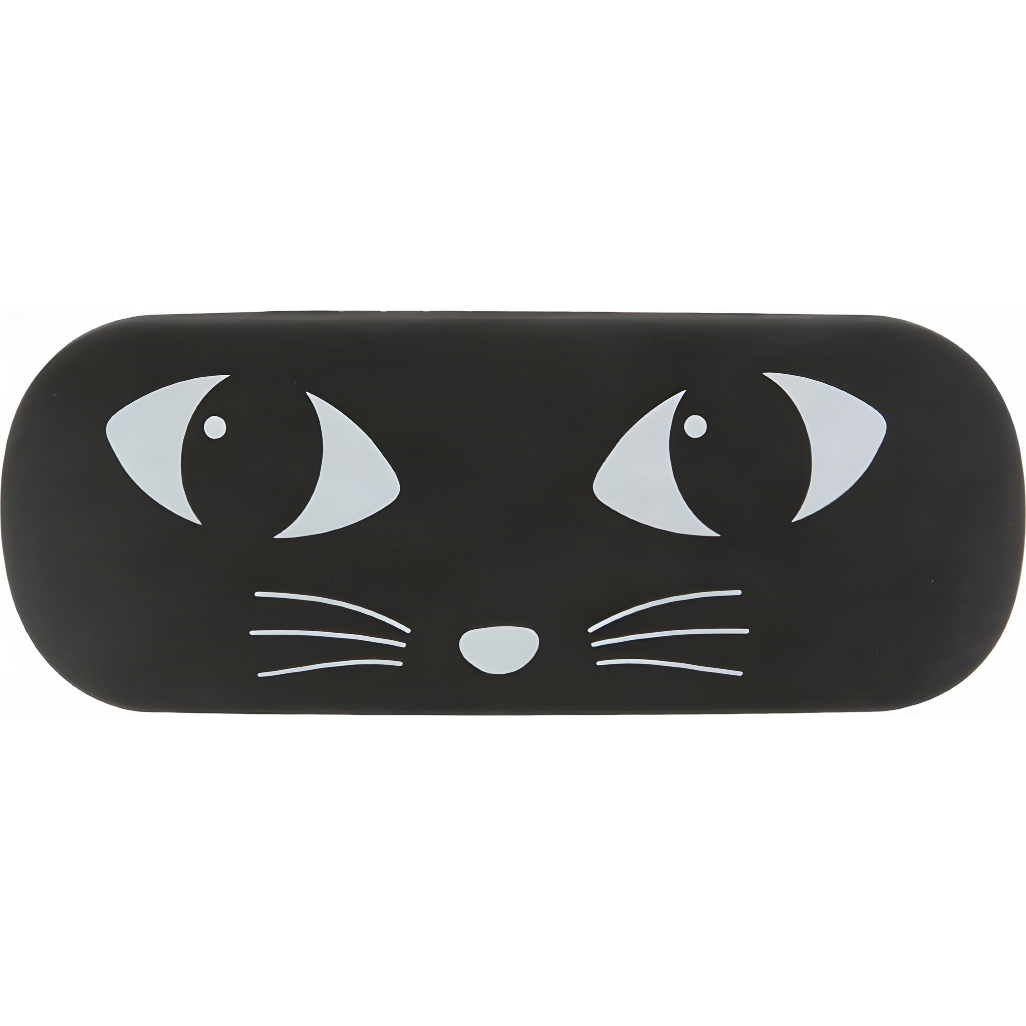 Boîtier à Lunettes Chat Noir