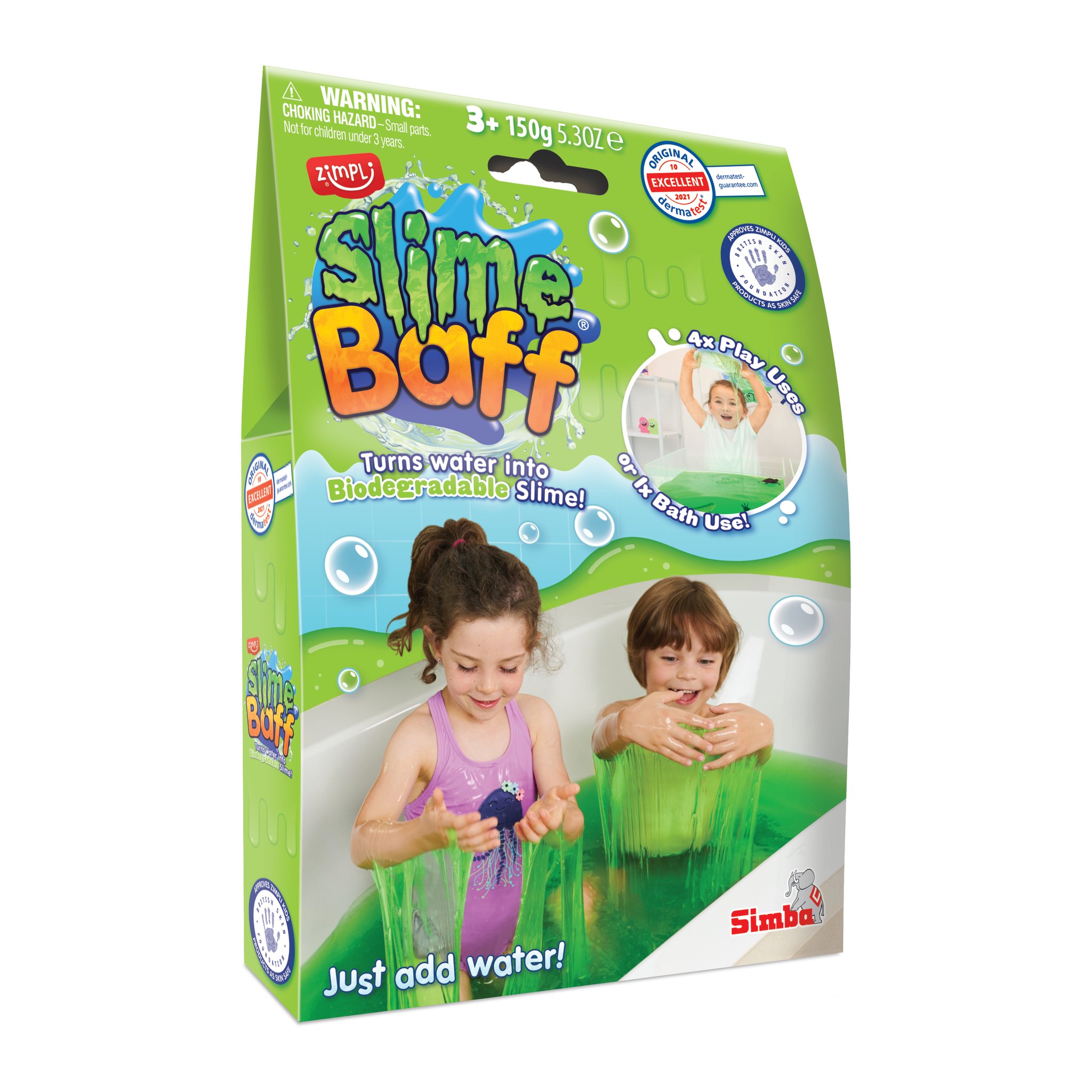 Slime Baff Green 150 g pack