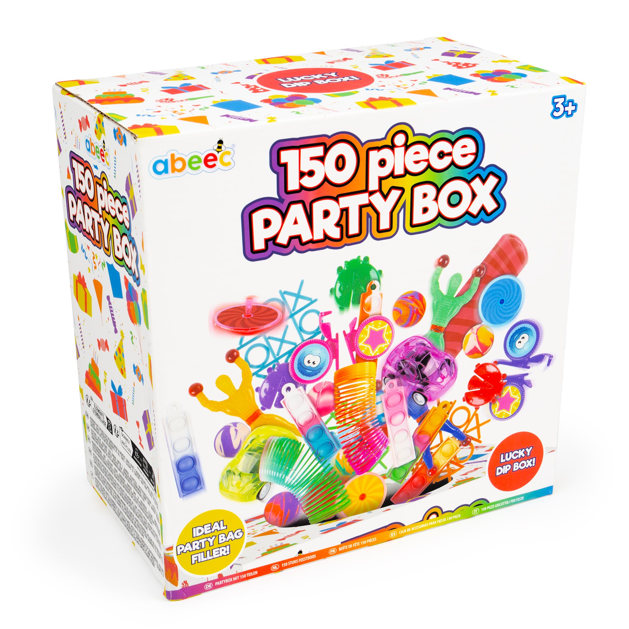 abeec Partybox 150 Teile Verpackung