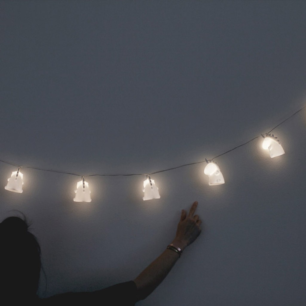 Süsse Einhorn Lichterkette