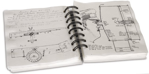 Bloc serviettes en papier