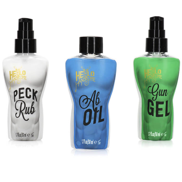 Mini Docciaschiuma Crema e Olio Corpo Hello Handsome