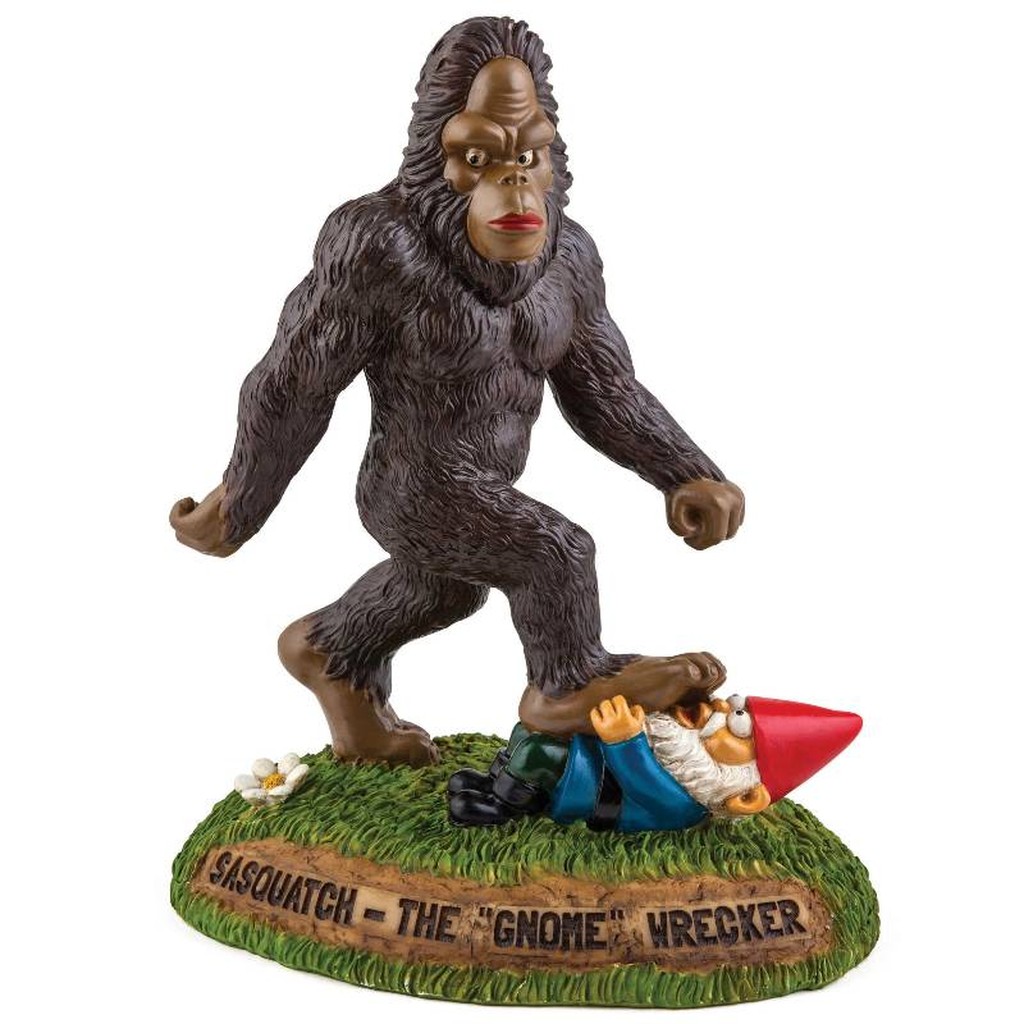 The Sasquatch Gnomewrecker Gartenzwerg von bigmouth