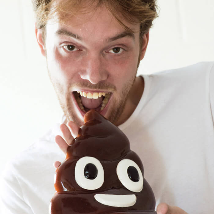 Giant Gummy Emoji Poo