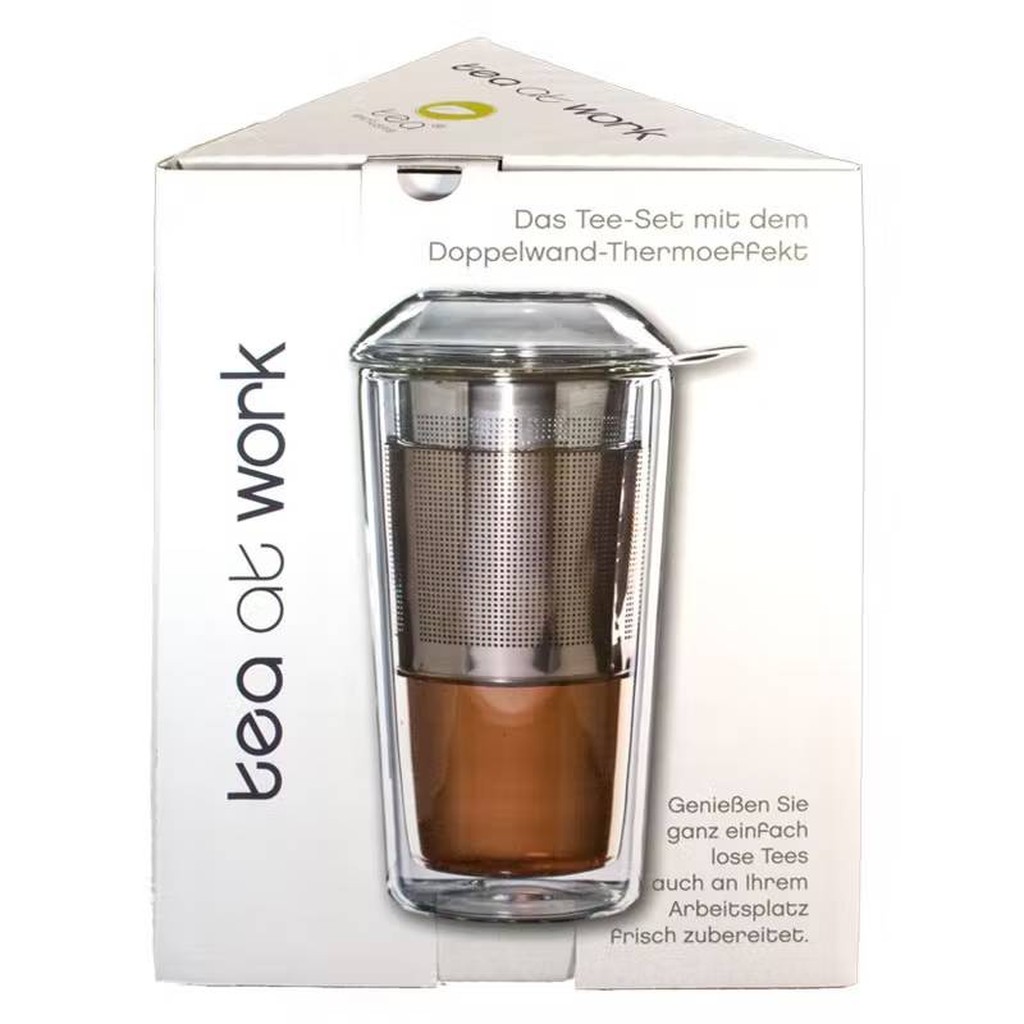 Bicchiere con Infusore da Tè Integrato