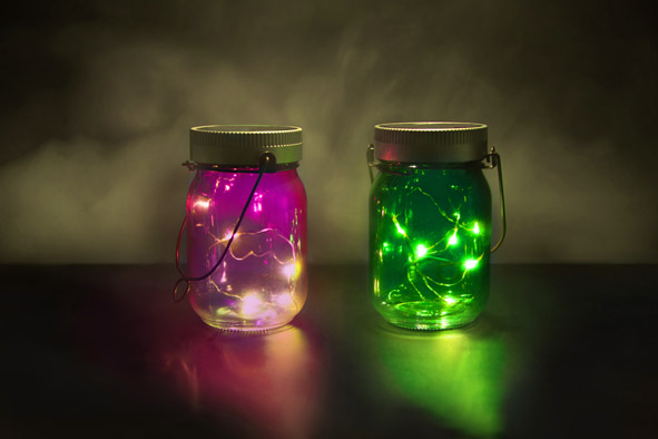 Solar Feenlichter Einmachgläser