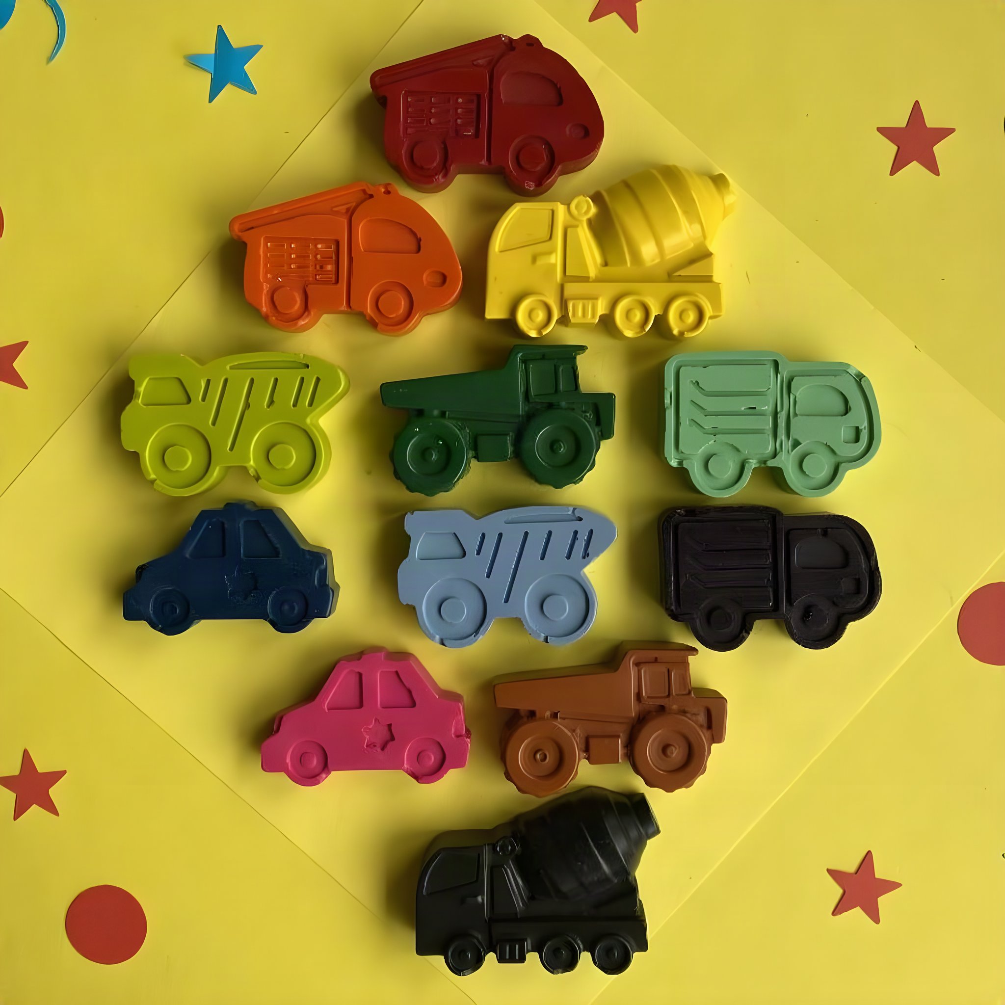 Wachsstifte Fahrzeuge von The Crayon Bug
