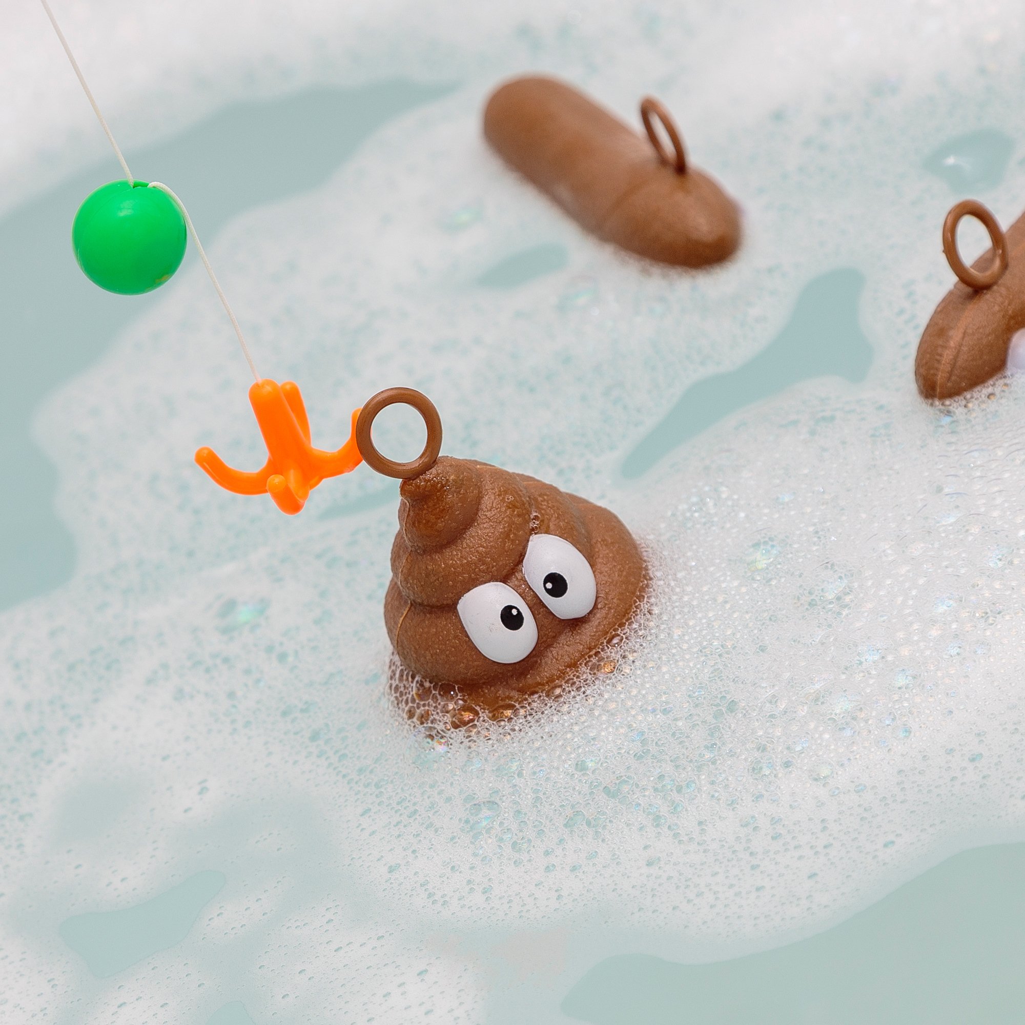 Poo Fishing Game by Tobar – Back View