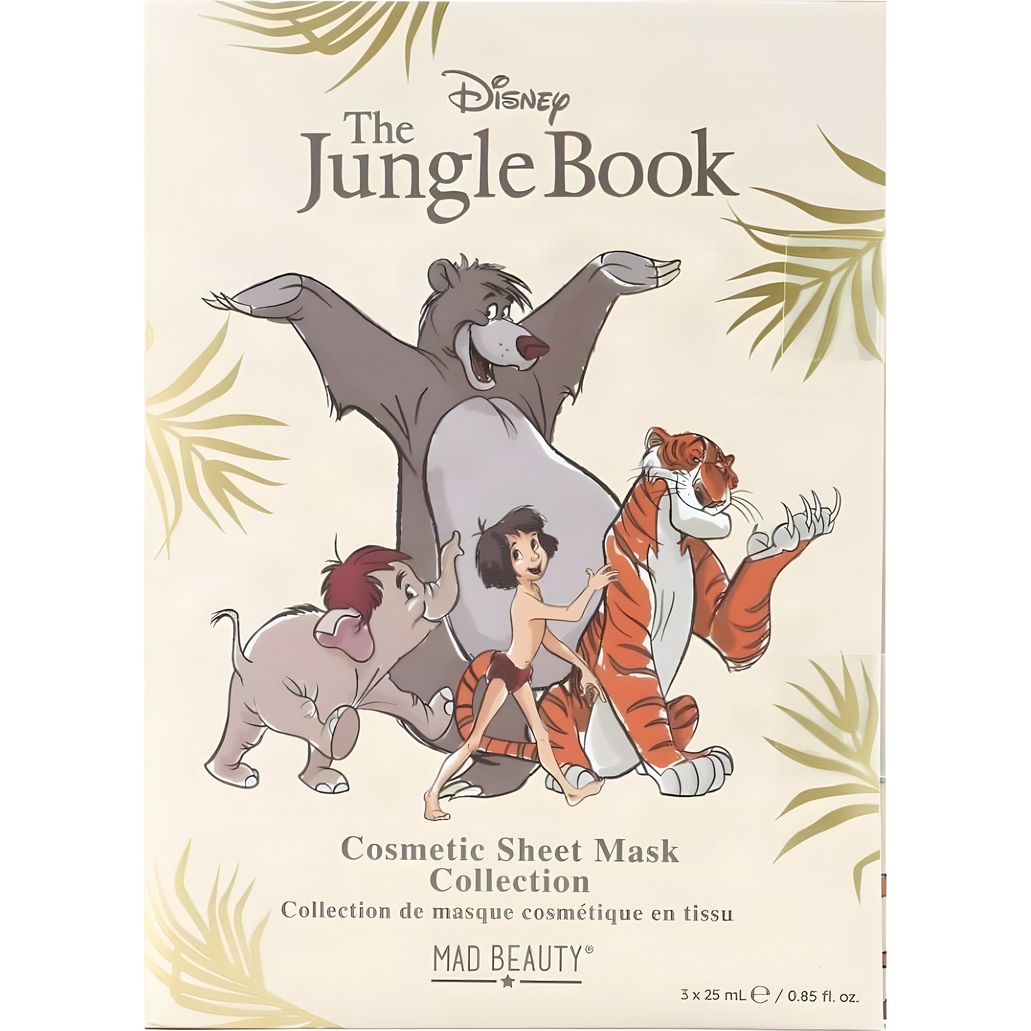 Mad Beauty Disney Das Dschungelbuch Kosmetik-Tuchmasken-Kollektion