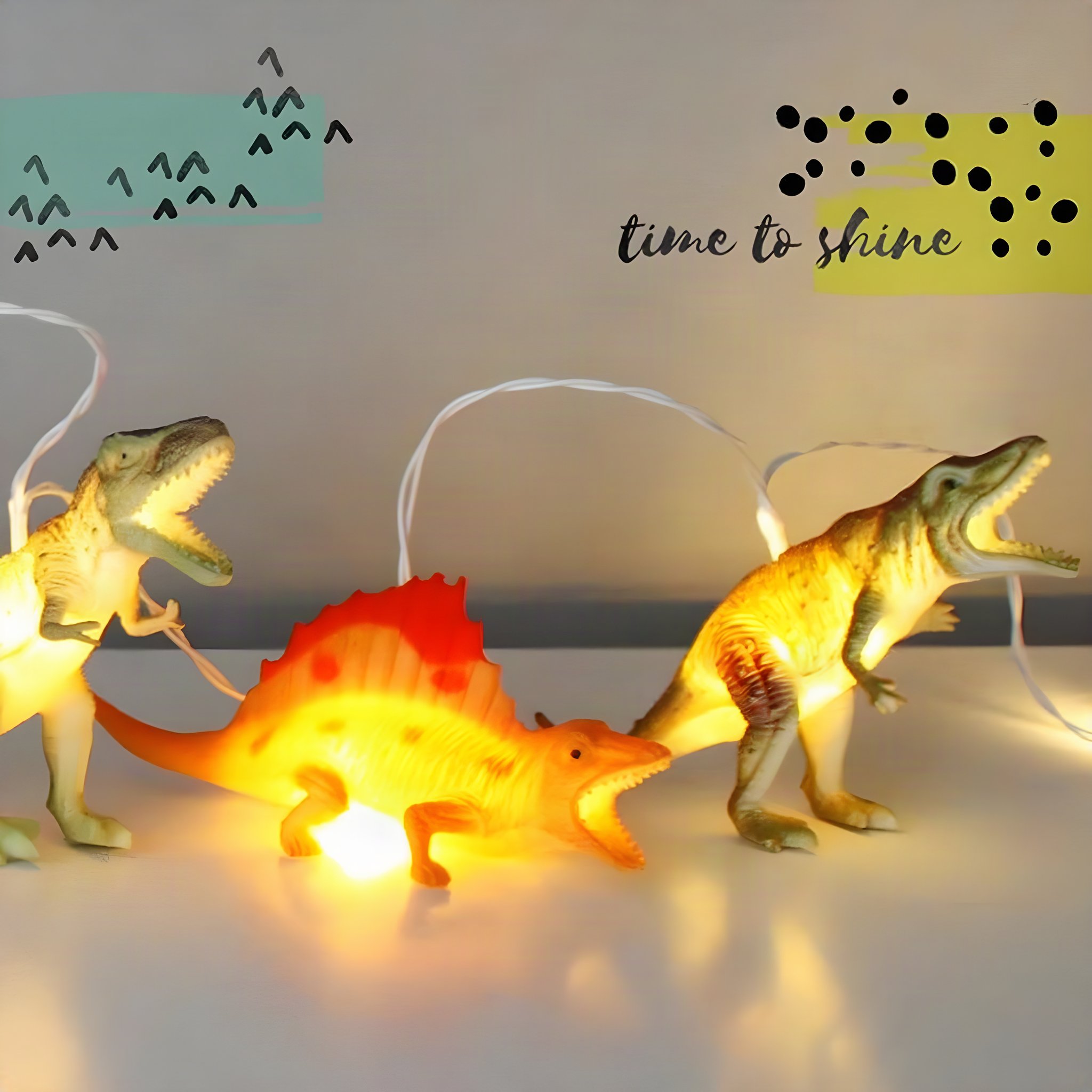 Dinosaur String Lights