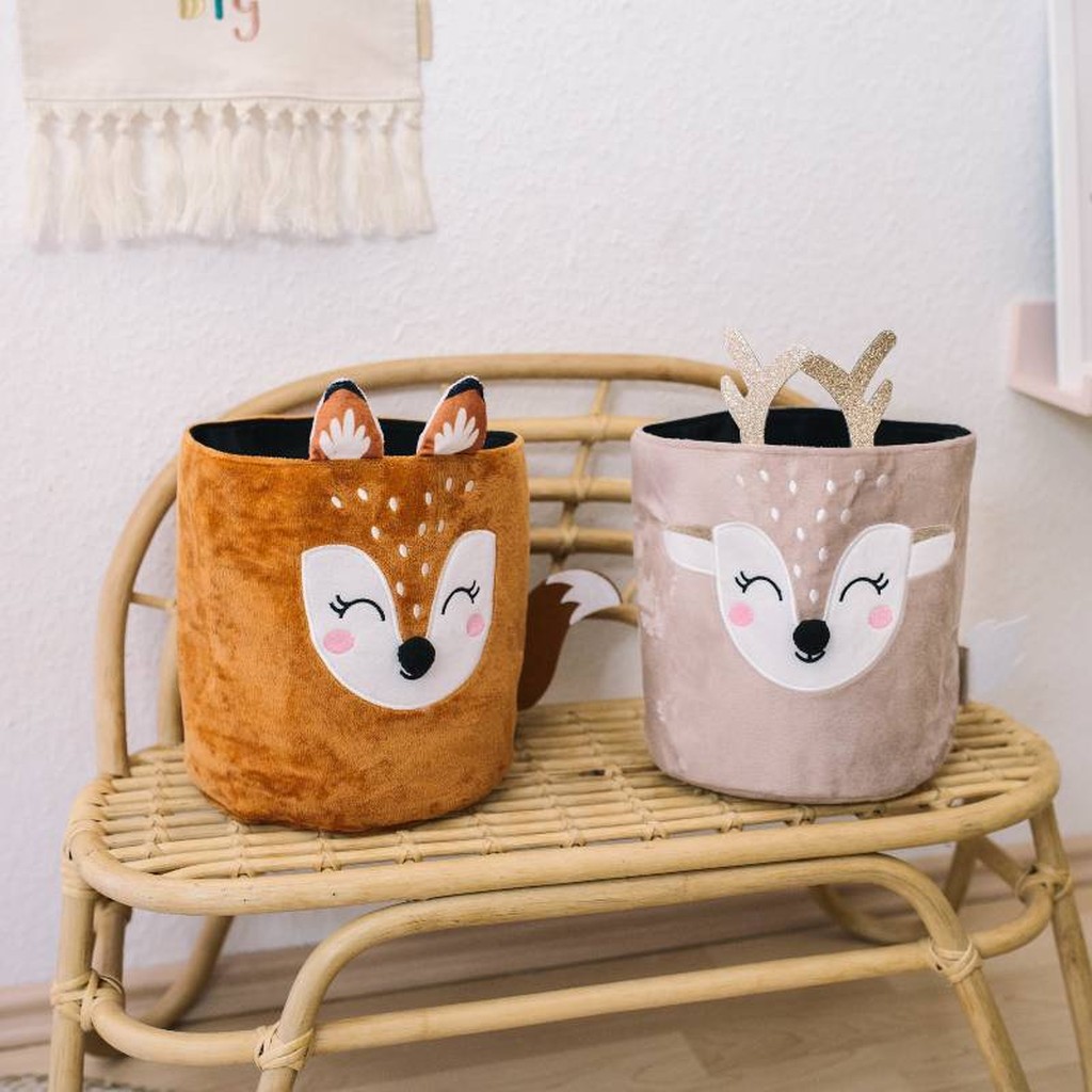 Deer & Fox Storage Baskets