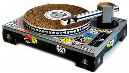 DJ Gratte-Chat, une table de DJ pour faire ses griffes