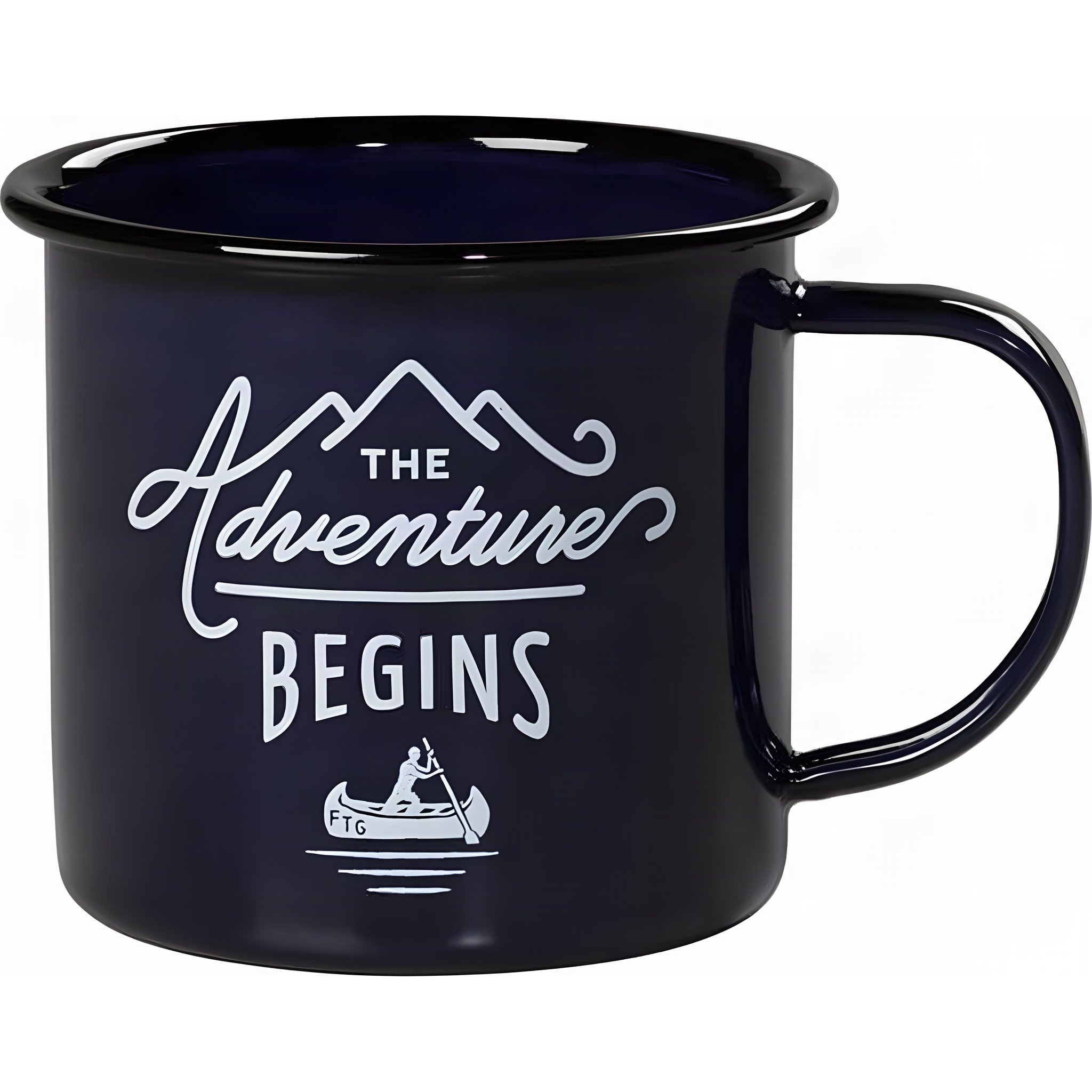 Emaille Tasse Adventure Begins von Gentlemen's Hardware