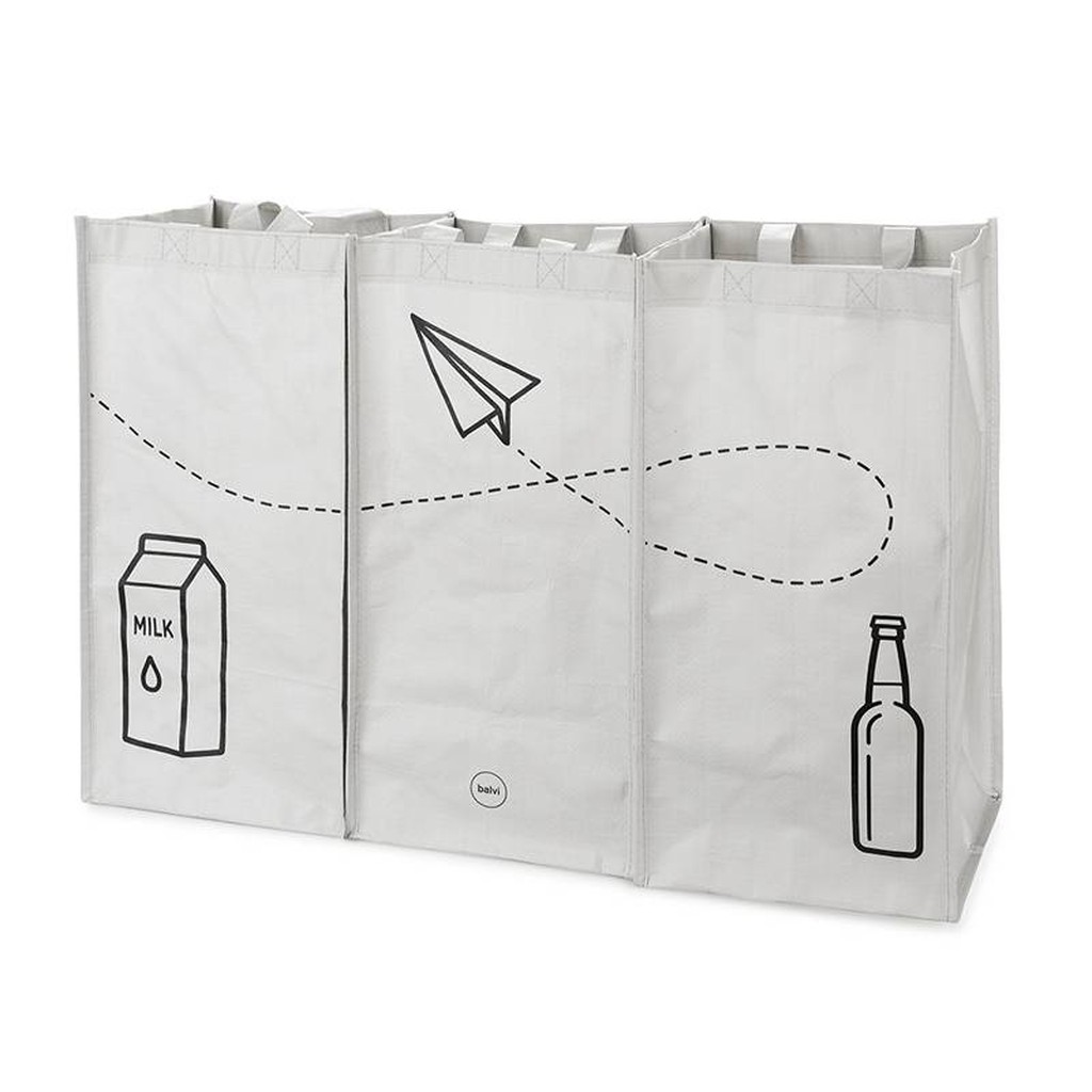Recycling-Taschen TIDY TRASH 3er Set
