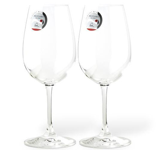Two Breathable Wine Glasses