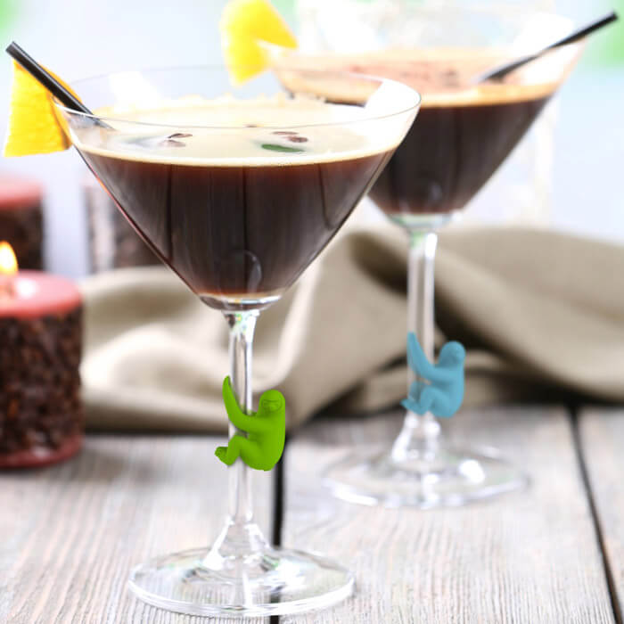 Weinglasmarkierer Faultier