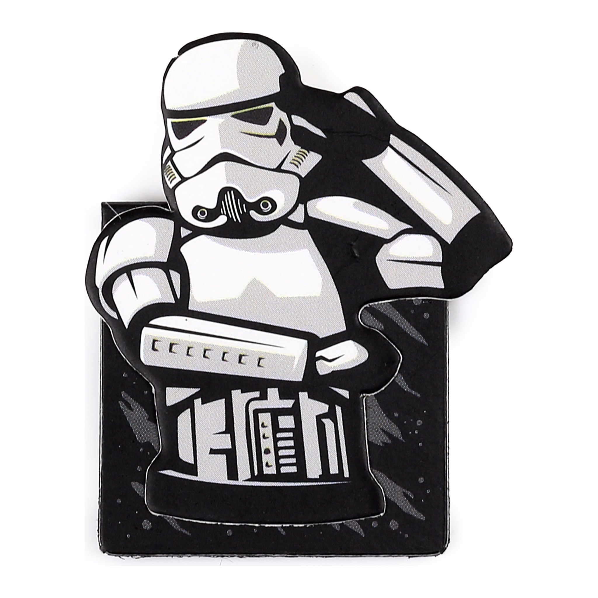 Stormtrooper-Lesezeichen mit gruessendem Trooper