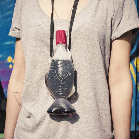 Trinkflasche Sojasauce