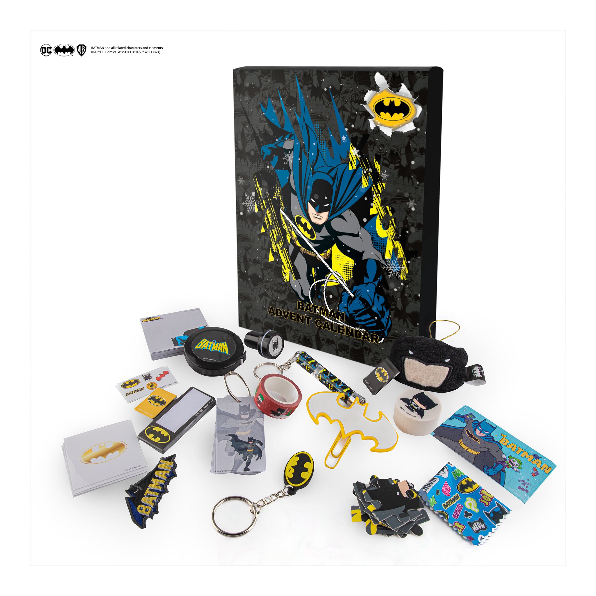 Batman Adventskalender mit allen 24 Geschenken