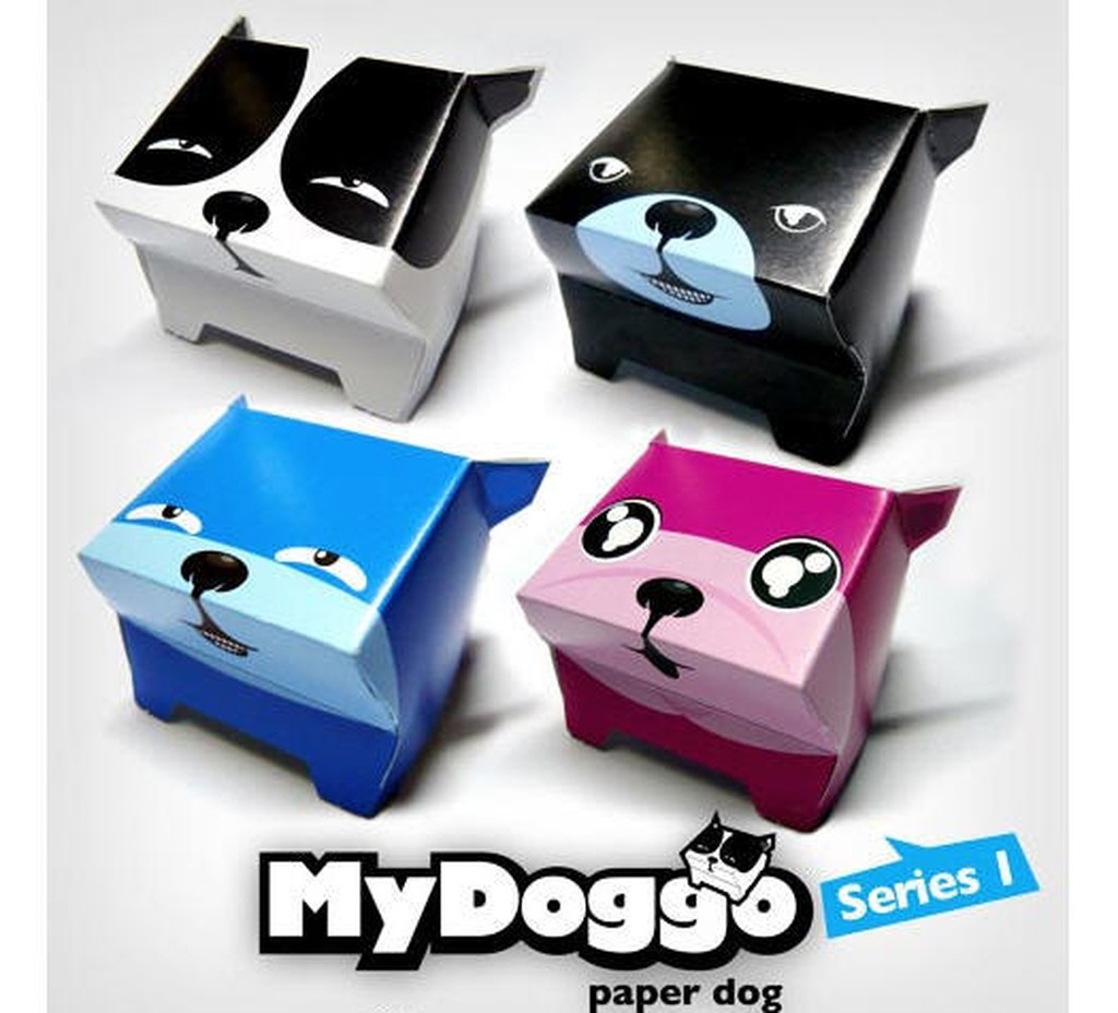 MyDoggo Papier Hund zum basteln