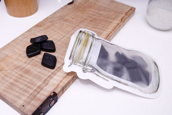 Zipper Mason Jar Bag Set of 9