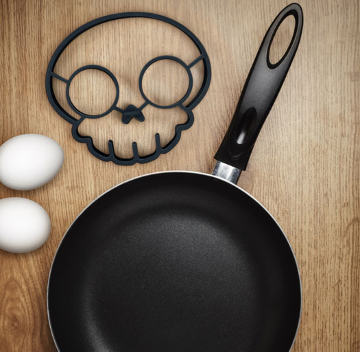 Stampo per Uova Fritte a forma di Teschio