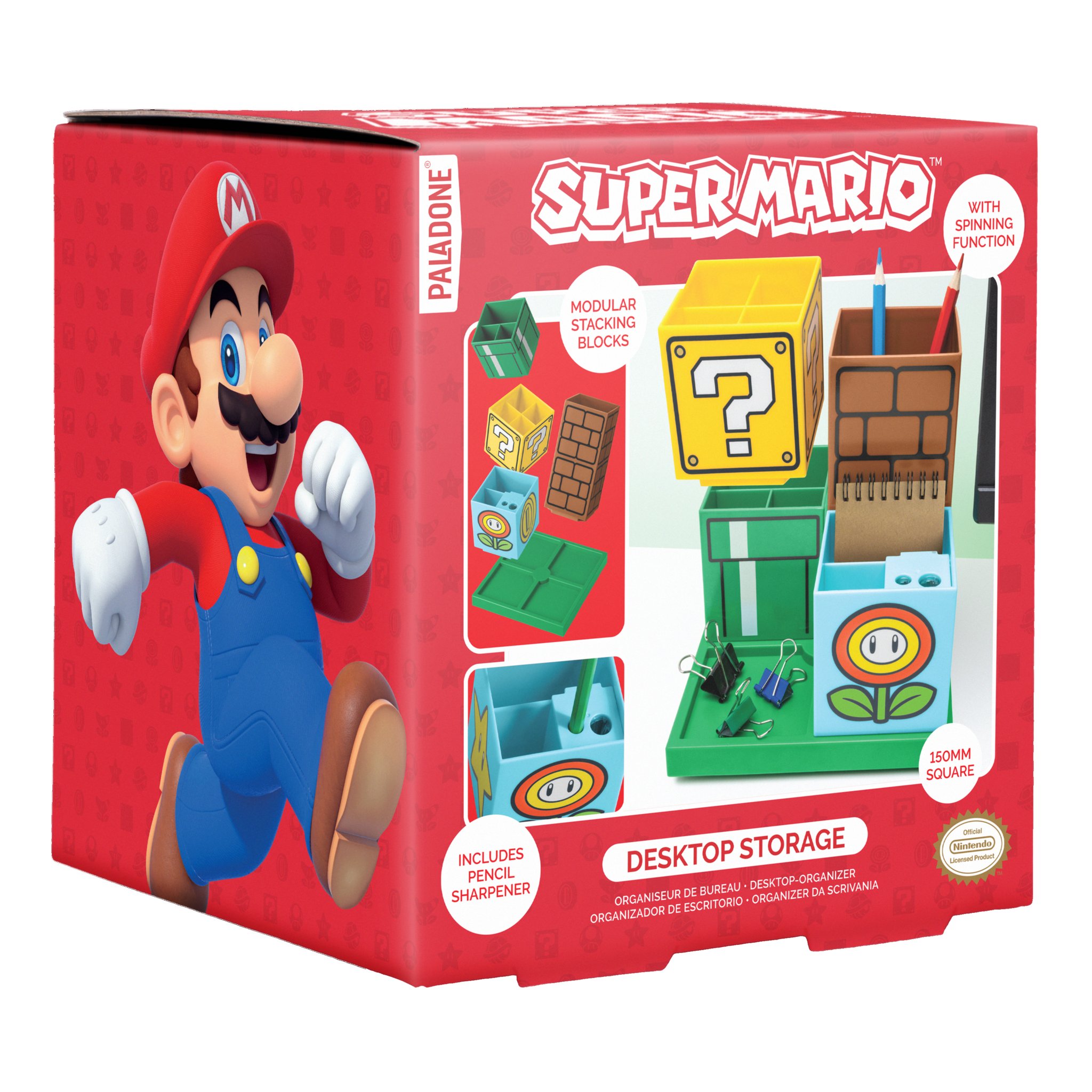 Super Mario Stiftehalter von Paladone – Verpackung