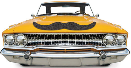 Mustache Jumbo Magnet