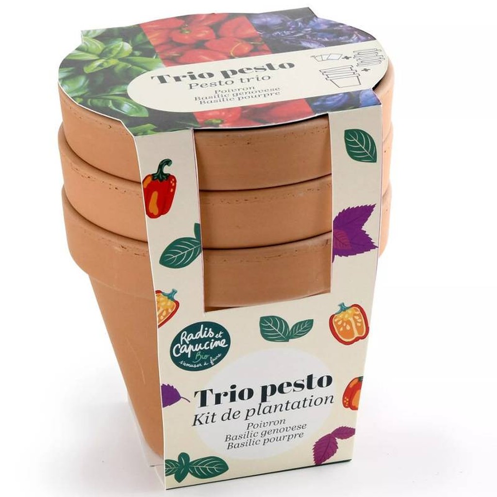 Organic Pesto Growing Kit