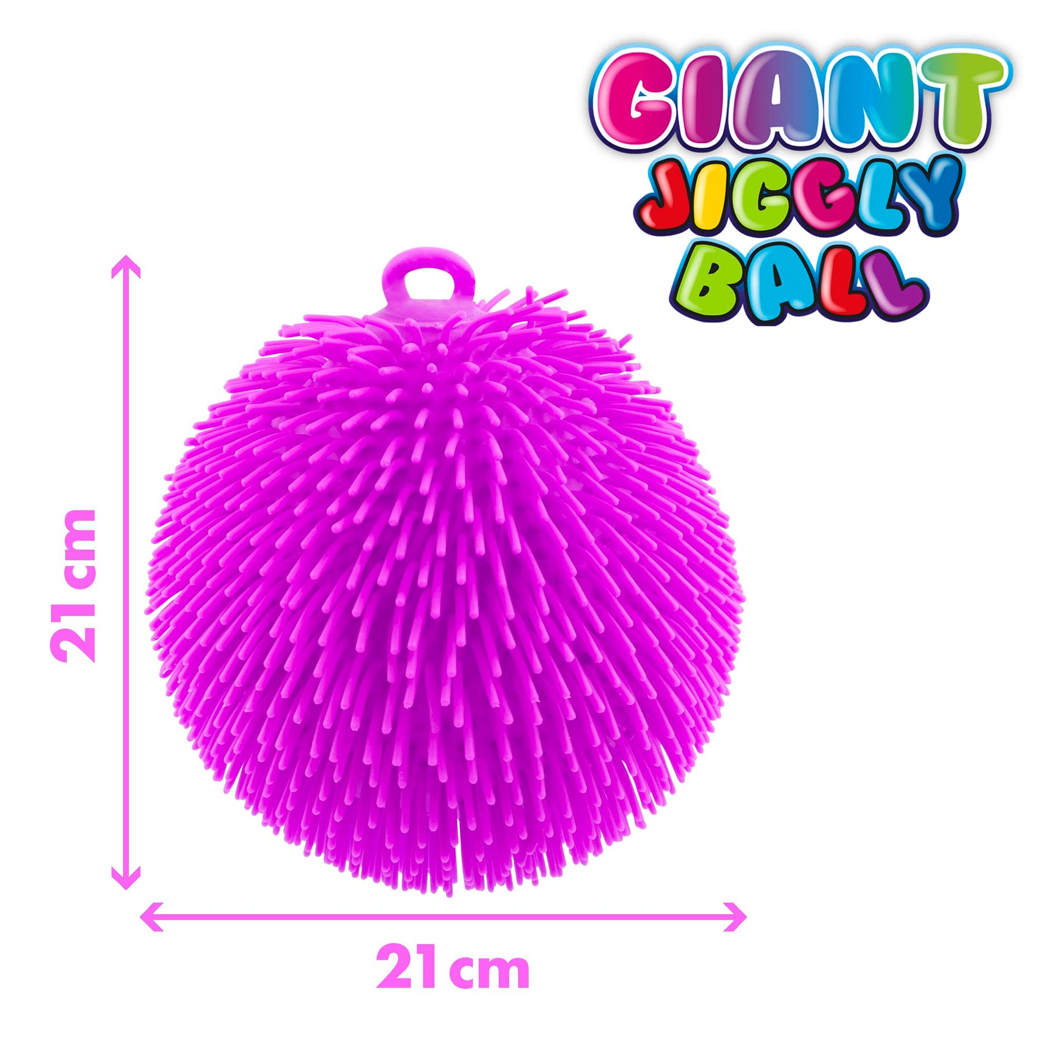 Riesen-Squishy-Ball Violett 21 cm (Bild 2)