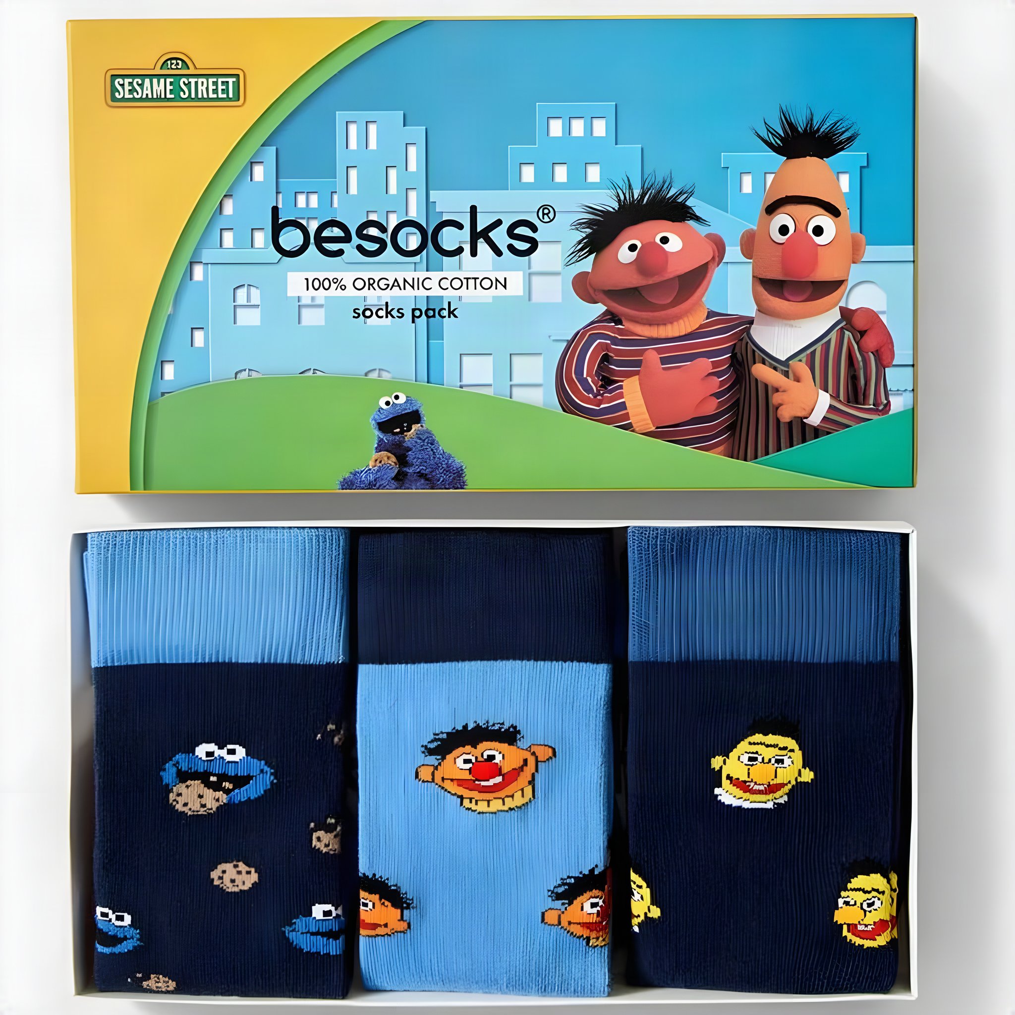 Sesame Street Socks Gift Set