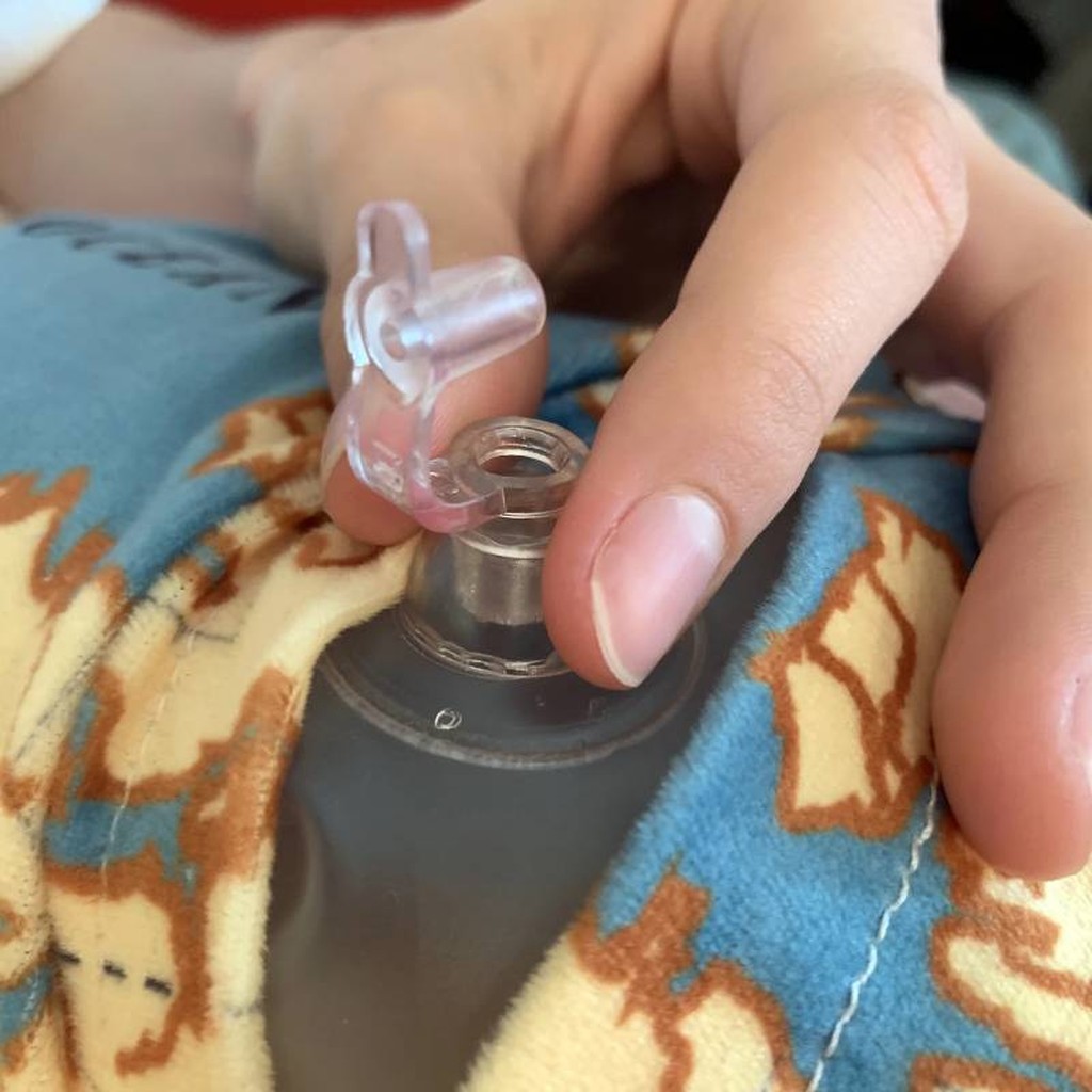 Aufblasbares Reisekissen Weltkarte