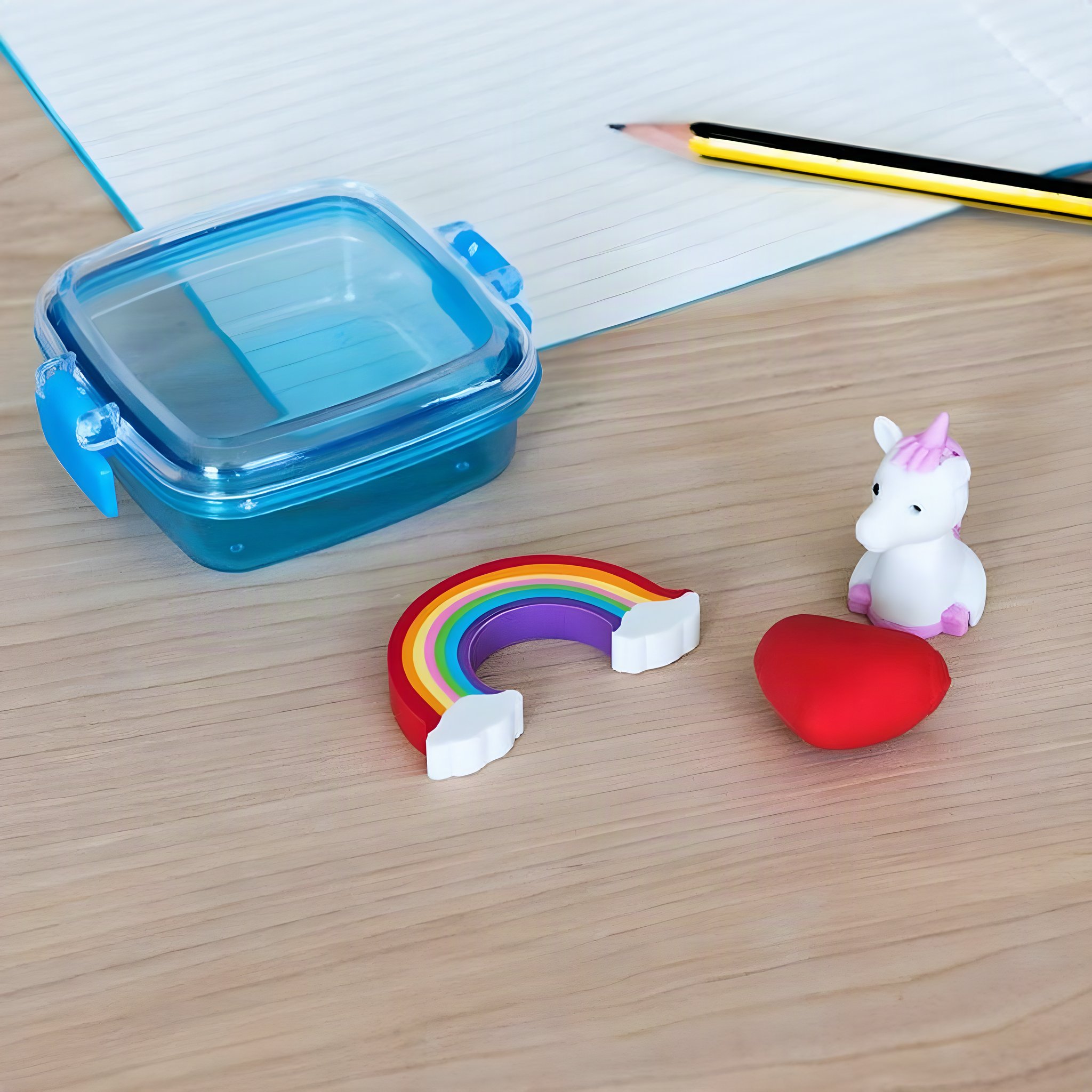 Magical Unicorn Eraser Set