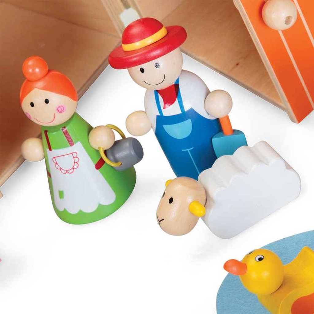 Set da Gioco in Legno Fattoria