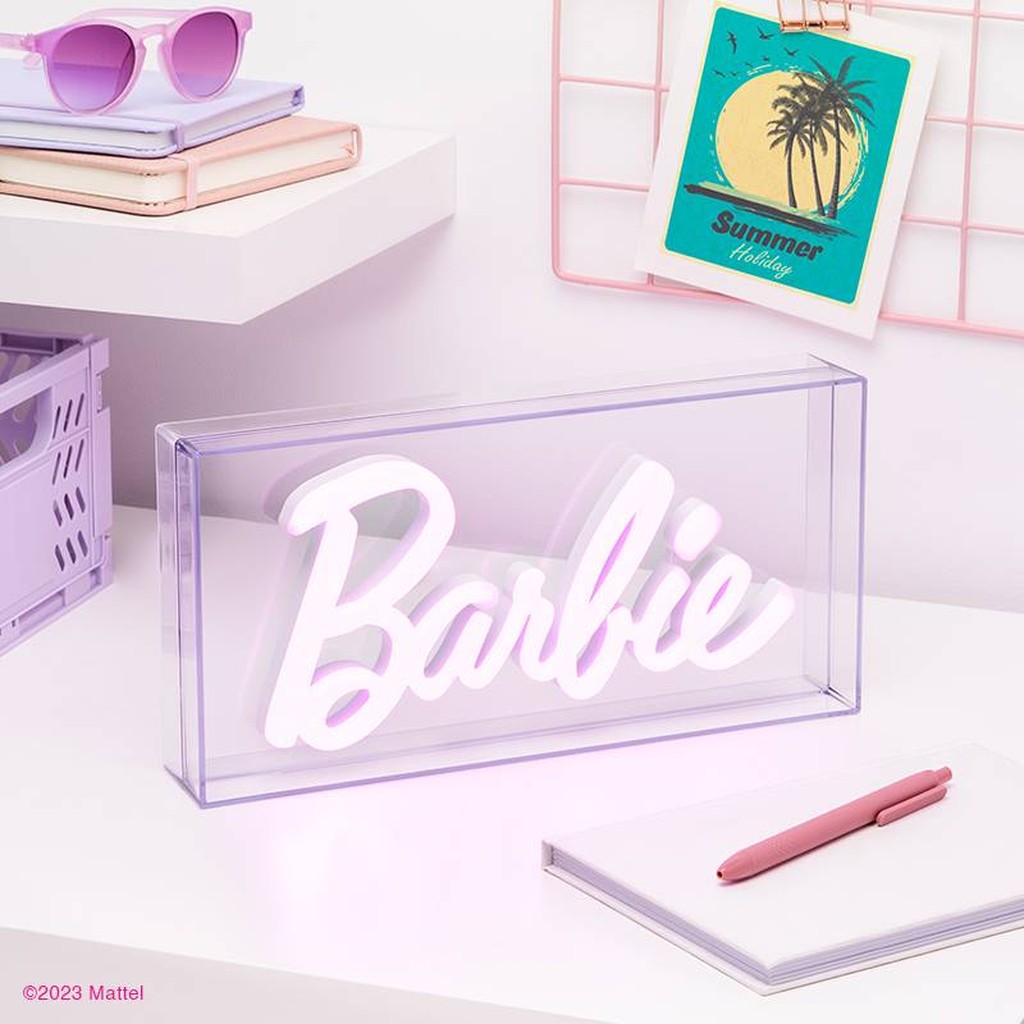 Barbie Logo-Lampe