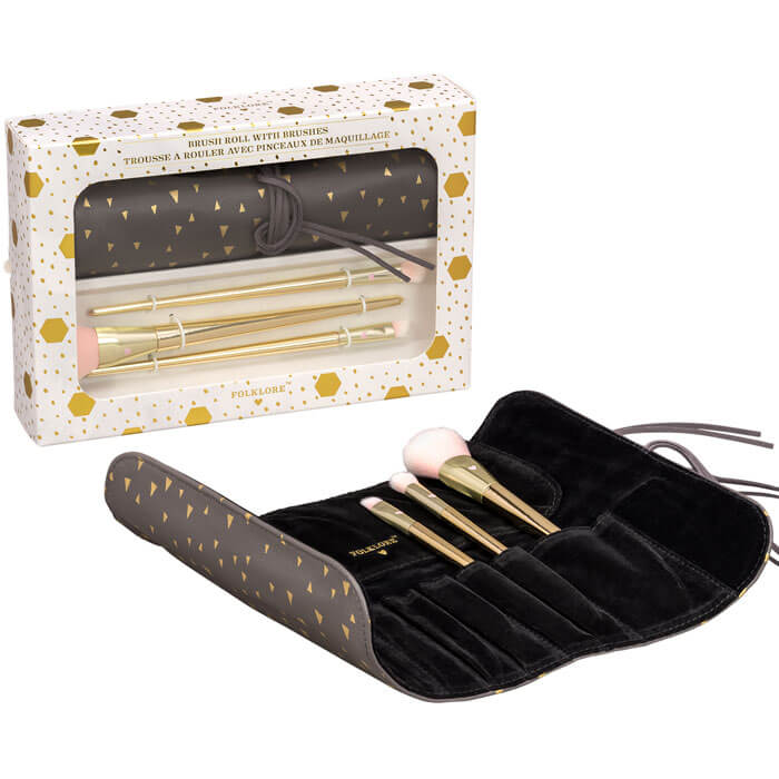 Astuccio per Pennelli da Trucco Arrotolabile